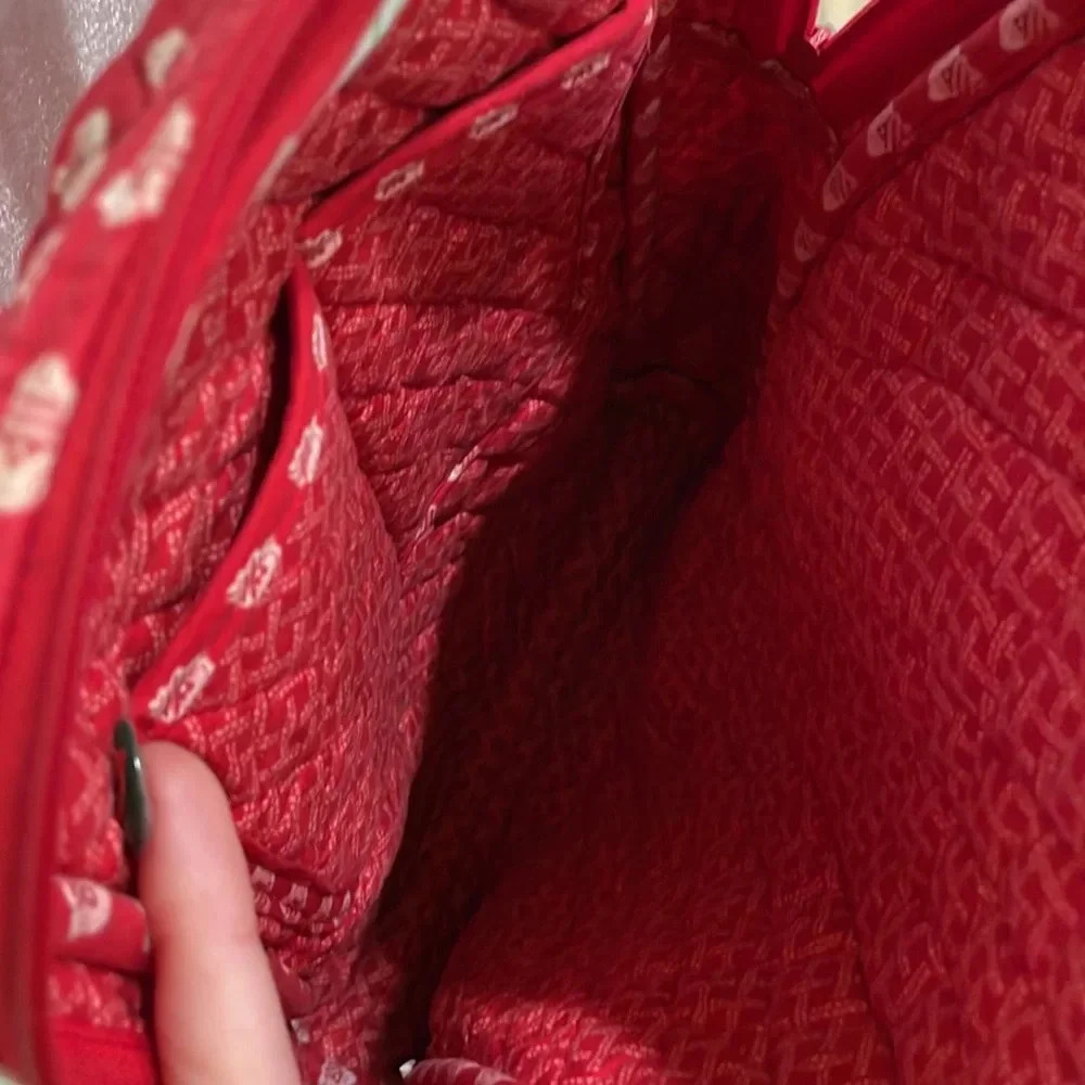 Vera Bradley Red Nantucket Backpack - Picture 11 of 14